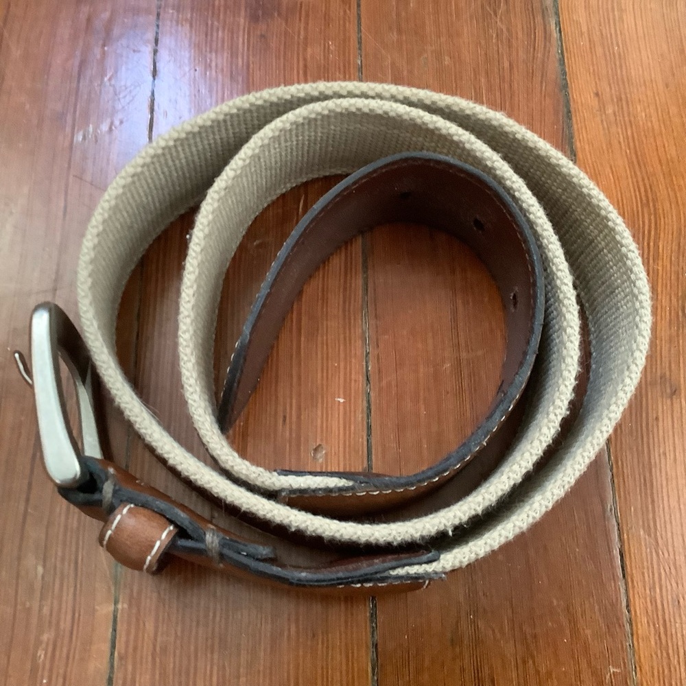 Nordstrom Tan and Brown Men's Belt